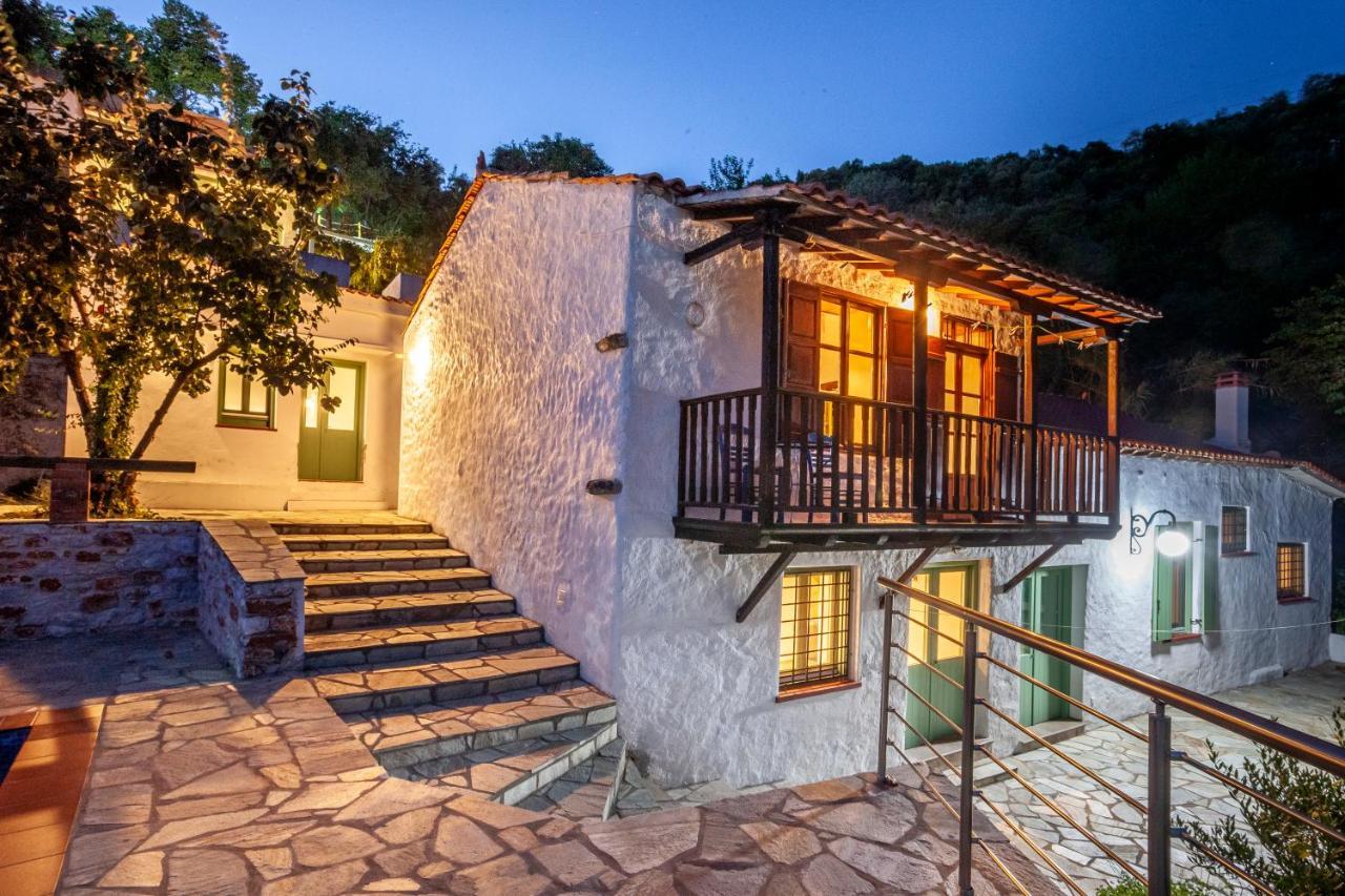 Olea Skopelos Villas With Swimming Pools & Sea View Panormos  Dış mekan fotoğraf