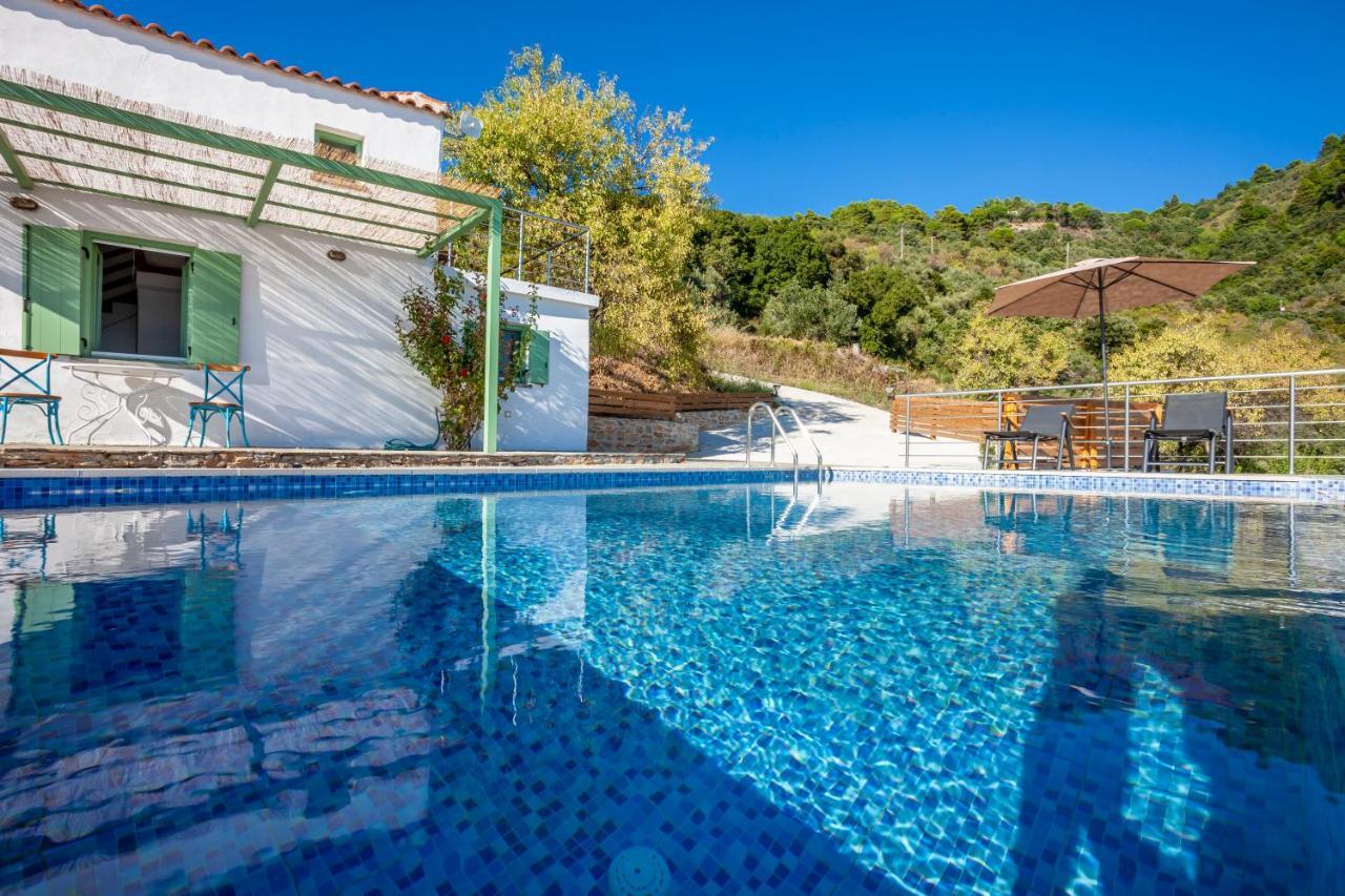 Olea Skopelos Villas With Swimming Pools & Sea View Panormos  Dış mekan fotoğraf