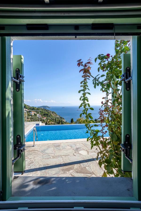 Olea Skopelos Villas With Swimming Pools & Sea View Panormos  Dış mekan fotoğraf