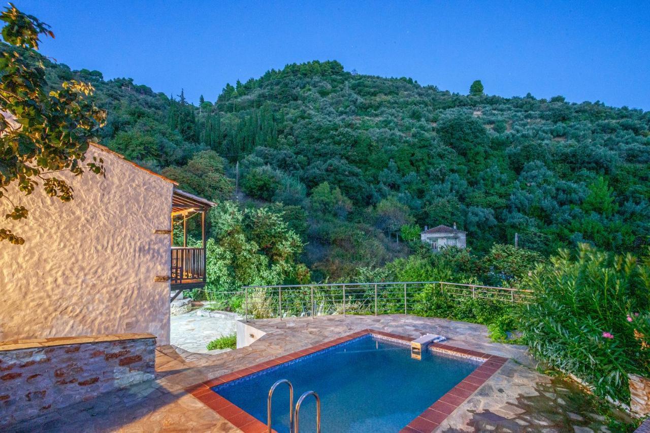 Olea Skopelos Villas With Swimming Pools & Sea View Panormos  Dış mekan fotoğraf
