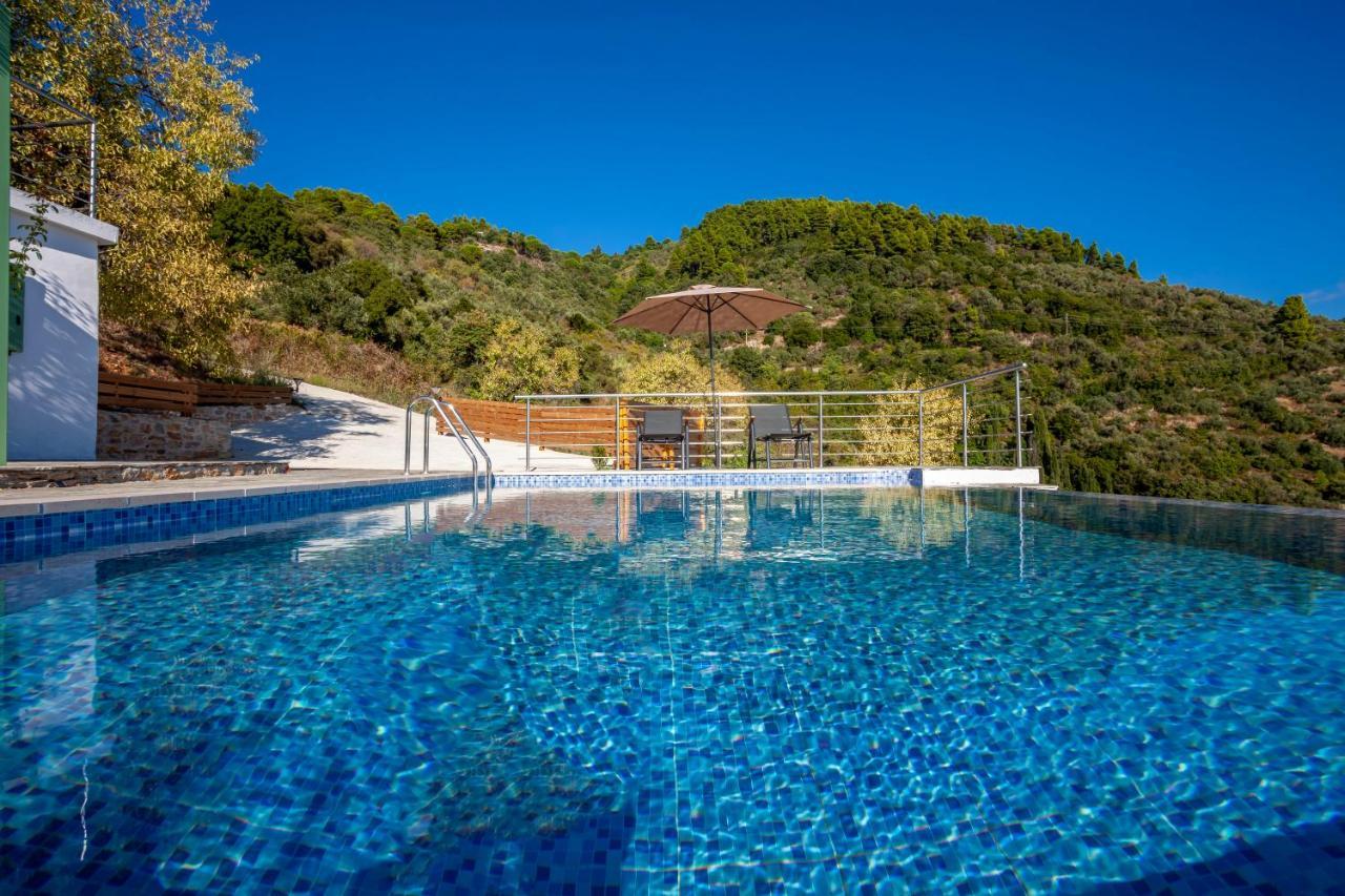 Olea Skopelos Villas With Swimming Pools & Sea View Panormos  Dış mekan fotoğraf