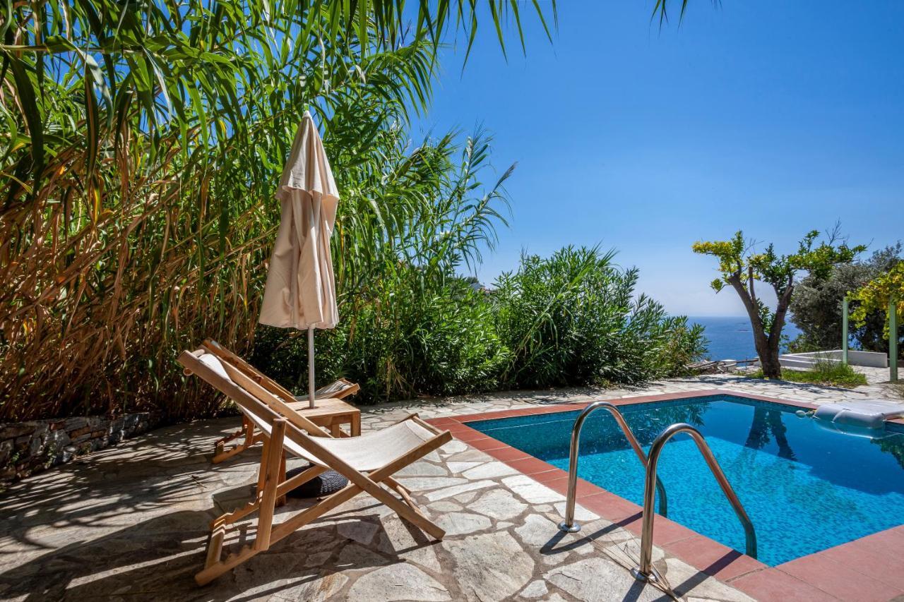 Olea Skopelos Villas With Swimming Pools & Sea View Panormos  Dış mekan fotoğraf