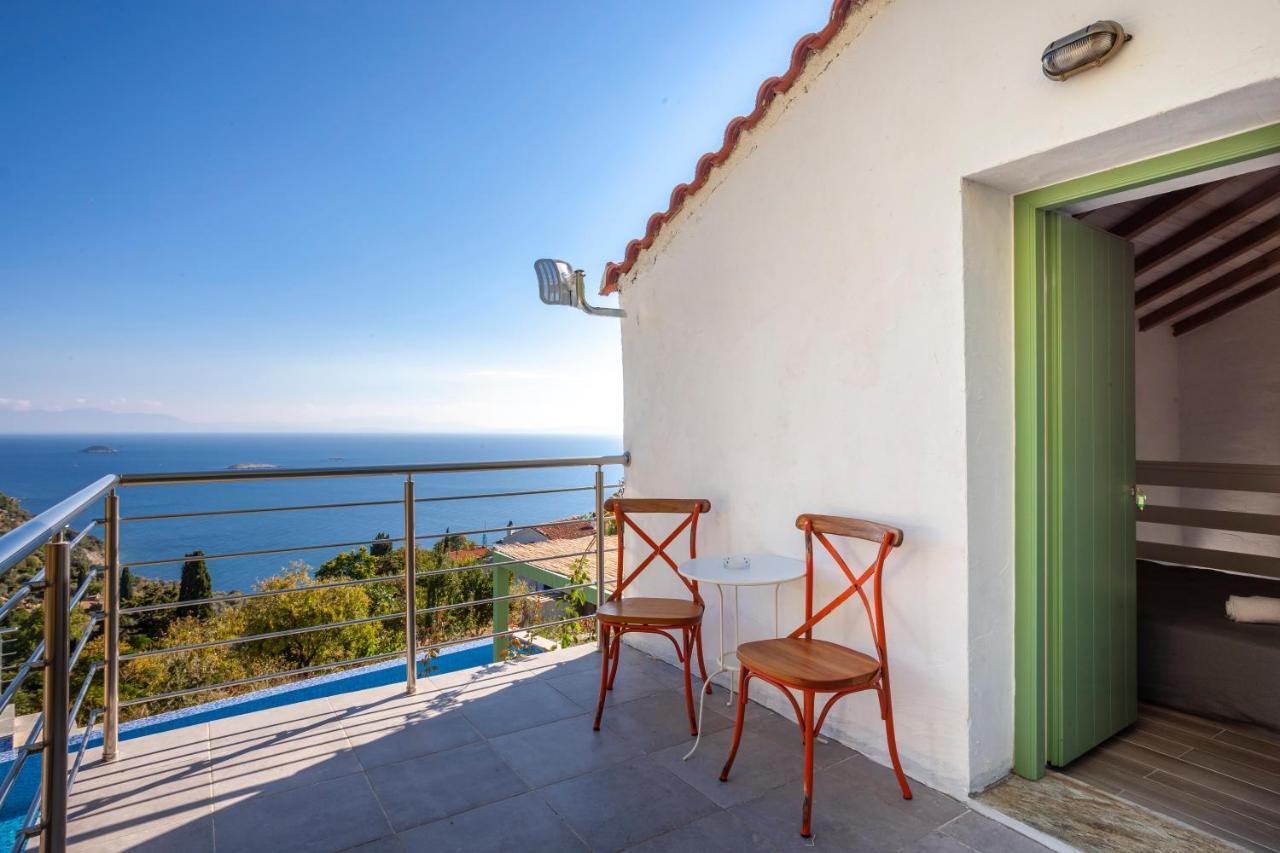 Olea Skopelos Villas With Swimming Pools & Sea View Panormos  Dış mekan fotoğraf